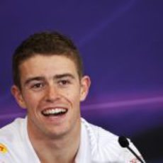 Paul di Resta en la rueda de prensa de la FIA en Japón