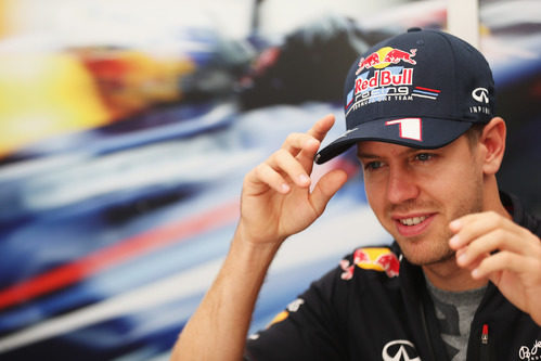 Sebastian Vettel en el GP de Japón 2012