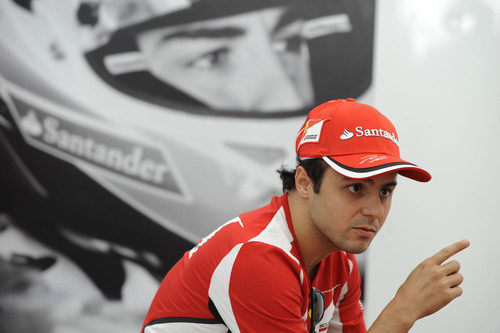 Felipe Massa en el GP de Japón 2012