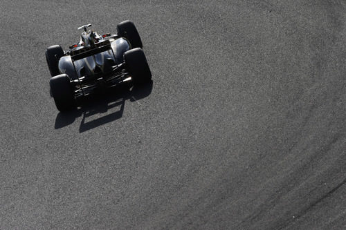 Romain Grosjean en los libres del GP de Japón 2012