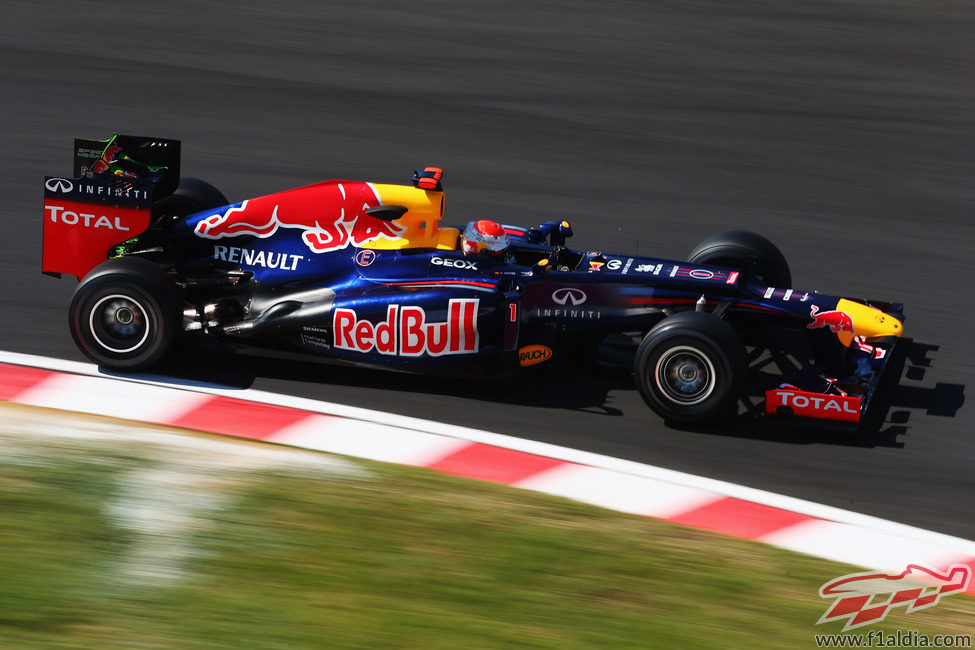 Sebastian Vettel en Suzuka con el RB8