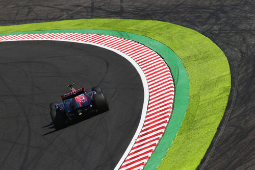 Jean-Eric Vergne rueda en los libres del Gran Premio de Japón