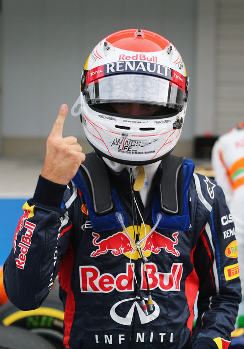 Sebastian Vettel logra la 'pole' en el GP de Japón 2012