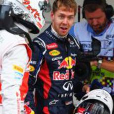 Sebastian Vettel, ¿sorprendido por su 'pole'?