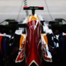 Cubierta motor del Red Bull en Suzuka