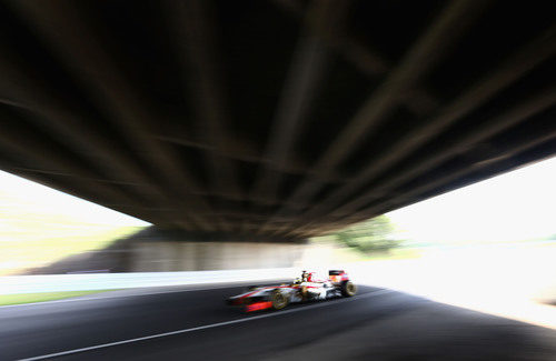 Pedro de la Rosa en la clasificación del GP de Japón 2012