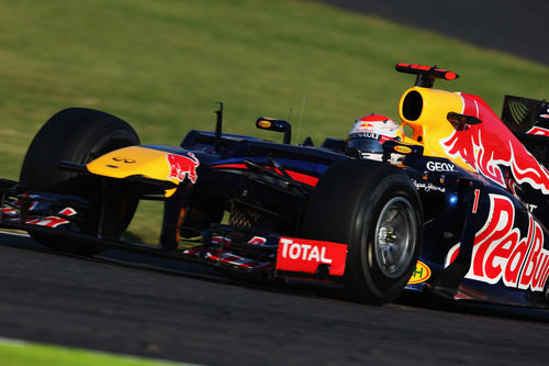 Sebastian Vettel lidera el GP de Japón 2012