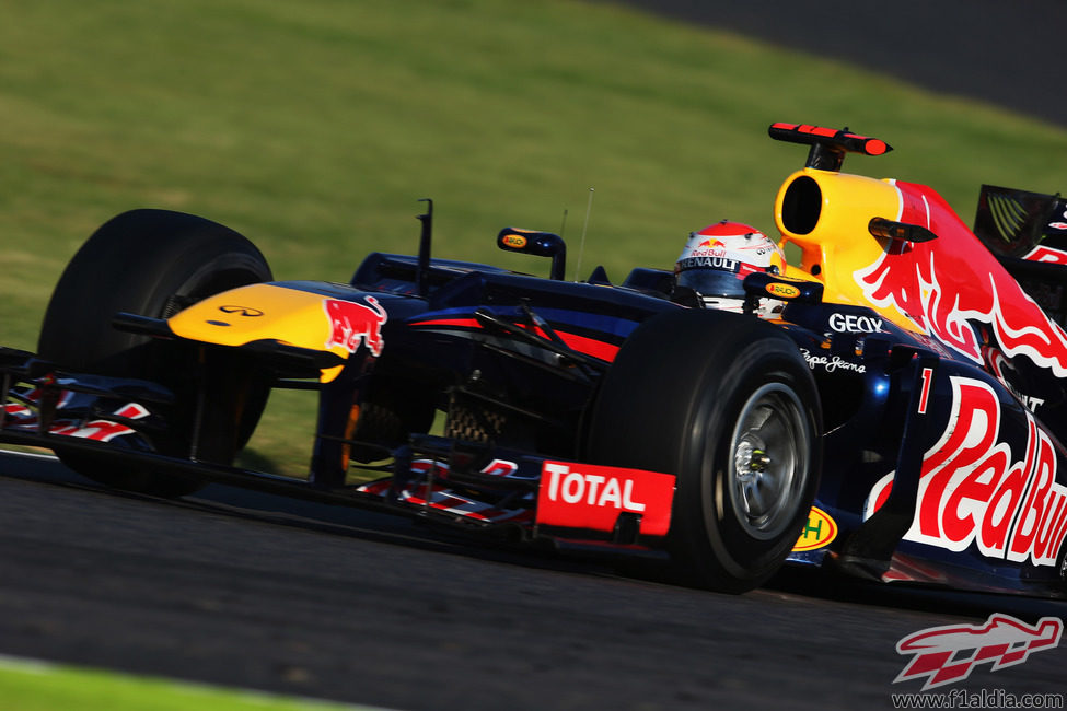 Sebastian Vettel lidera el GP de Japón 2012