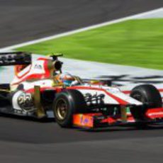 Narain Karthikeyan completa los Libres 2 del GP de Japón