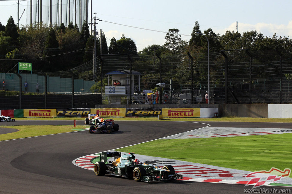 Heikki Kovalainen estuvo cerca de los puntos en Suzuka