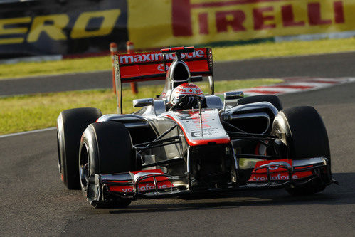 Jenson Button acarició el podio en Suzuka