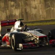 Lewis Hamilton terminó quinto el GP de Japón 2012