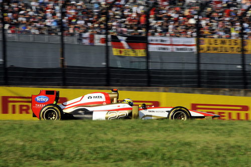 Pedro de la Rosa acabó contento la carrera en Suzuka