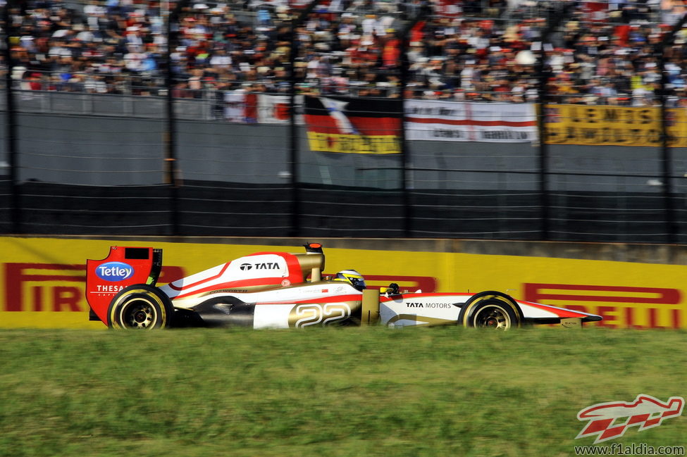 Pedro de la Rosa acabó contento la carrera en Suzuka