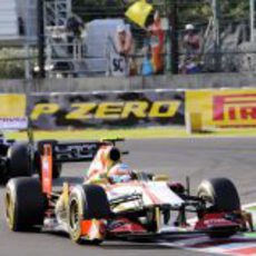 Narain Karthikeyan abandonó en Japón 