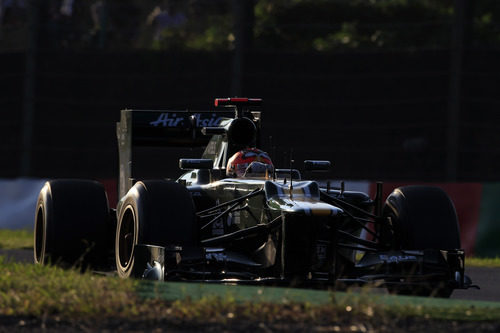 Heikki Kovalainen llevó su CT01 hasta la 15ª plaza en Japón