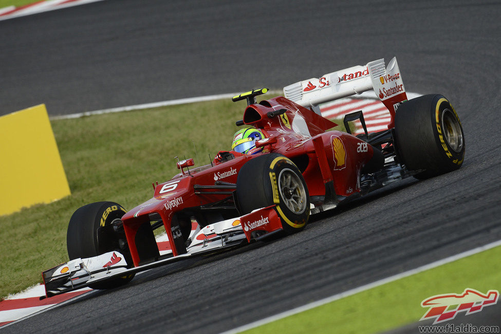 Felipe Massa no entró en la Q3