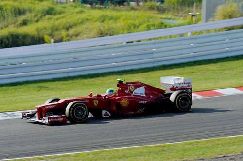 Felipe Massa tuvo muy buen ritmo durante el GP de Japón 2012