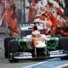 Paul di Resta hace una parada