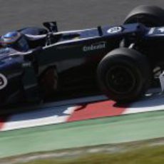 Valtteri Bottas se subió al FW34 en los Libres 1