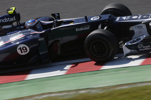 Valtteri Bottas se subió al FW34 en los Libres 1