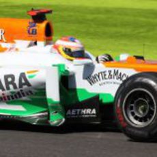 Paul di Resta rueda con los duros en Suzuka