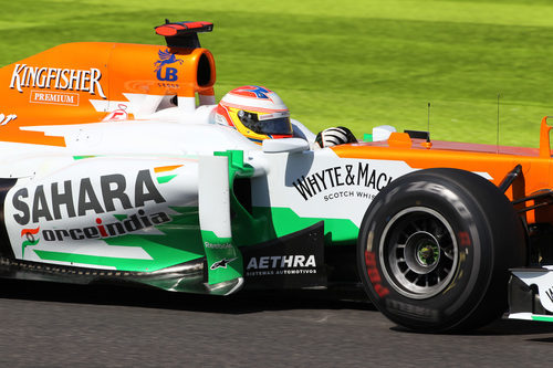 Paul di Resta rueda con los duros en Suzuka