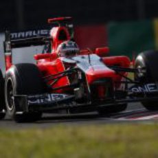 Timo Glock completa los entrenamientos del viernes