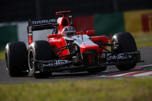 Timo Glock completa los entrenamientos del viernes