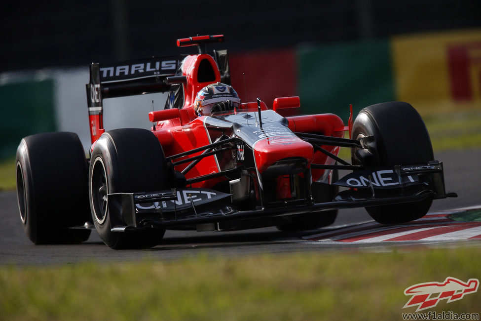 Timo Glock completa los entrenamientos del viernes