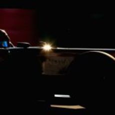 Jean-Eric Vergne rueda en el Gran Premio de Japón