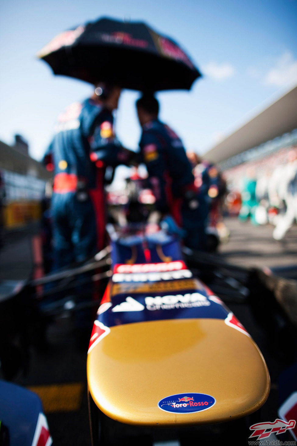 El STR07 en parrilla del Gran Premio de Japón