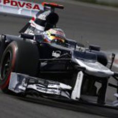 Pastor Maldonado exprime los superblandos en la Q2 de Corea