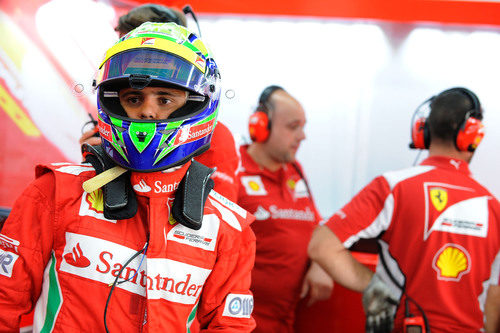 Felipe Massa, preparado para salir a la clasificación de Corea