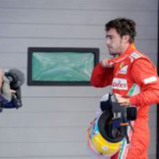 Fernando Alonso fue cuarto en la clasificación de Corea 2012