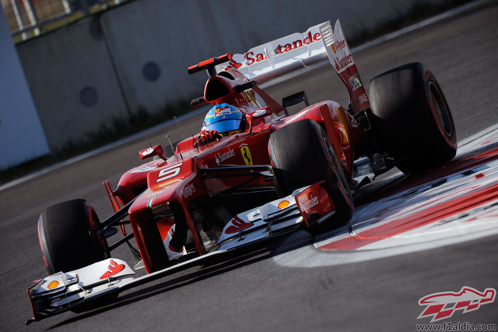 Fernando Alonso saldrá desde la segunda fila en Corea 2012