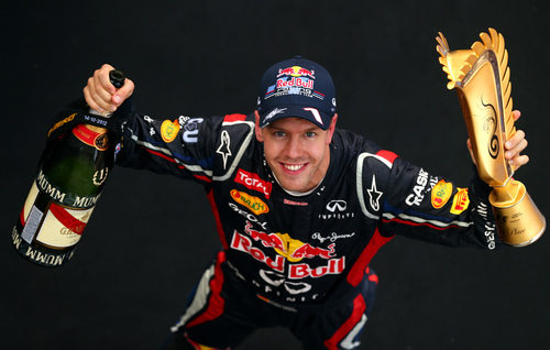 Sebastian Vettel, ganador del GP de Corea 2012