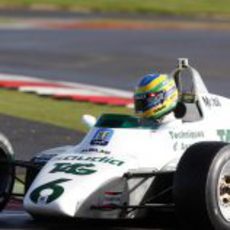 Bruno Senna prueba maquinaria de los 80