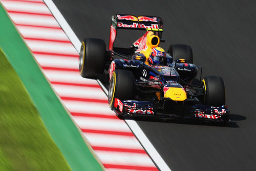 Mark Webber pone a punto su RB8 en los Libres 3