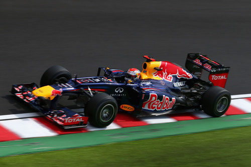 Sebastian Vettel lideró los últimos entrenamientos de Japón