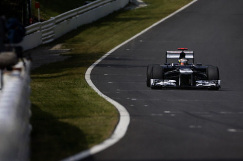 Pastor Maldonado prueba los duros en los Libres 3