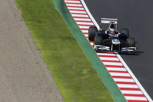 Pastor Maldonado terminó 14º la clasificación en Japón