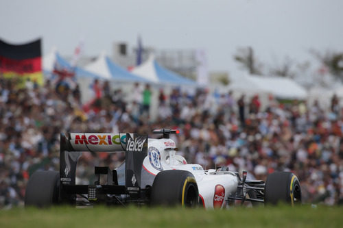 Kamui Kobayashi rueda ante sus aficionados en Japón