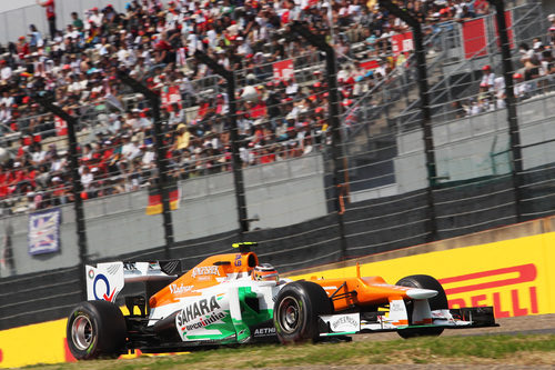 Nico Hülkenberg clasificó décimo en Japón