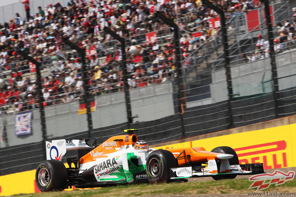 Nico Hülkenberg clasificó décimo en Japón