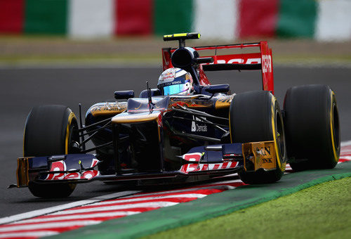 Jean-Eric Vergne pilota para Toro Rosso en Suzuka