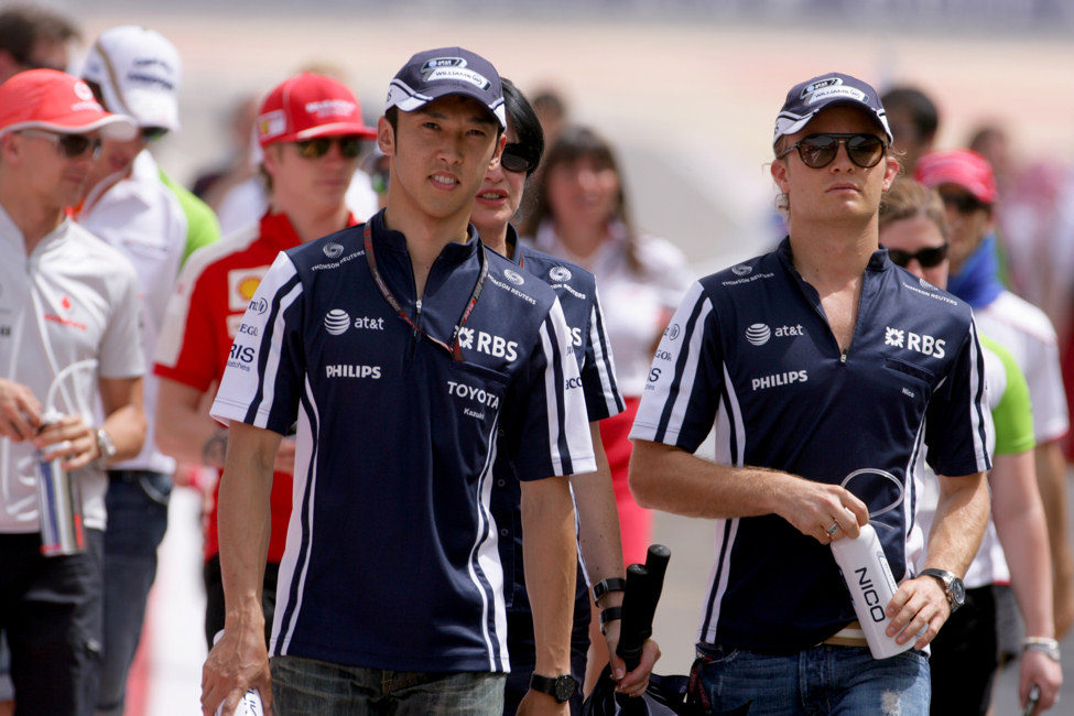 Los dos pilotos de Williams
