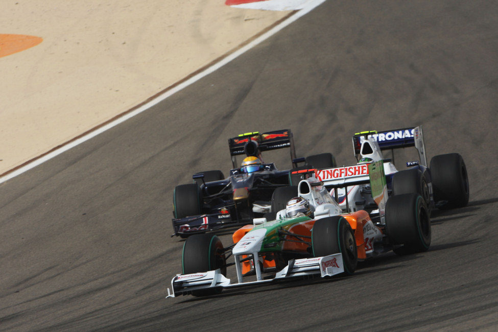 Sutil pugna con Heidfeld