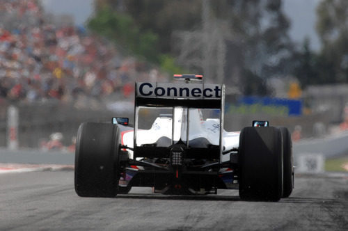 Robert Kubica en Barcelona