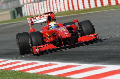 Felipe Massa en Montmeló
